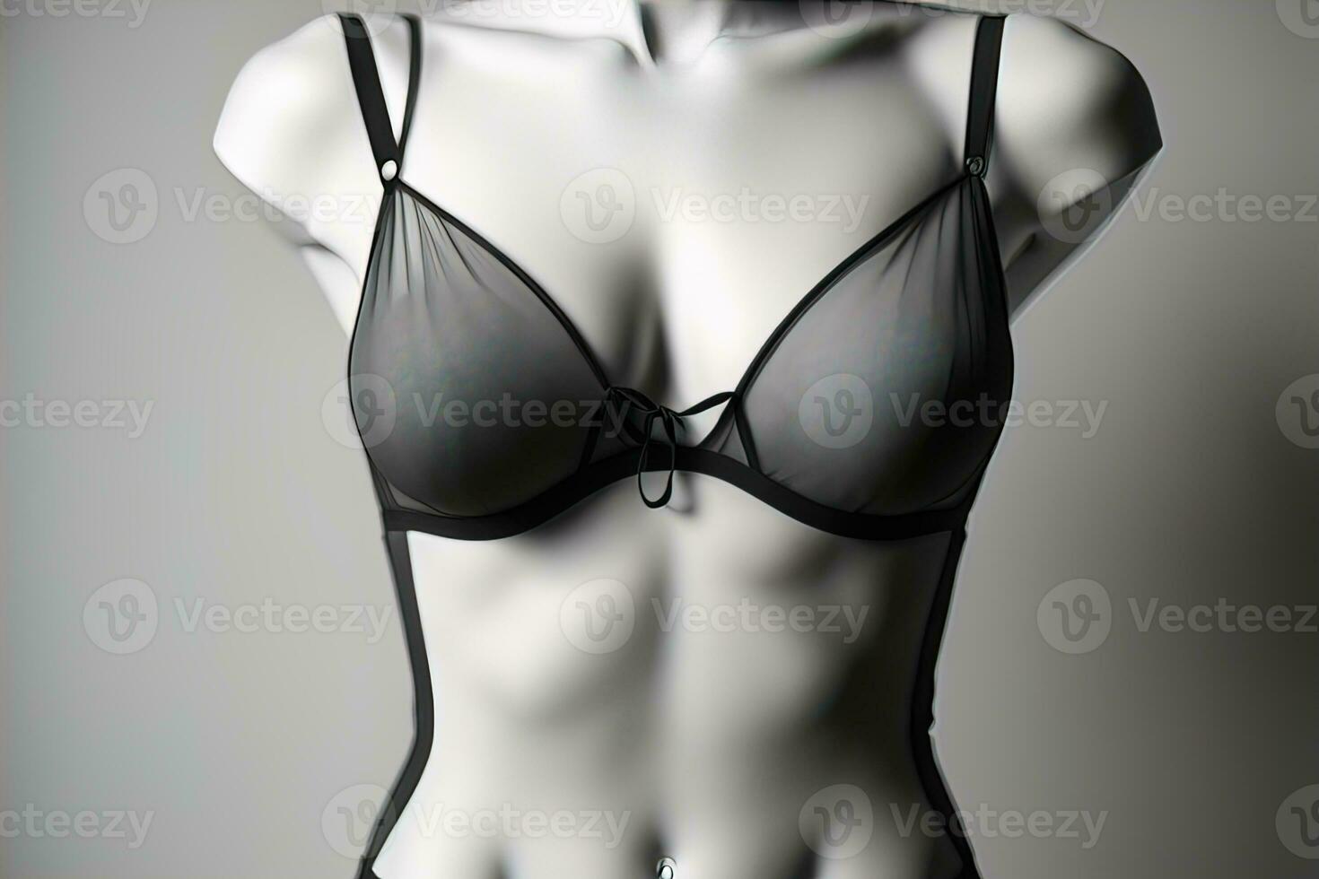 Sensual lingerie on a mannequin. ai generative photo