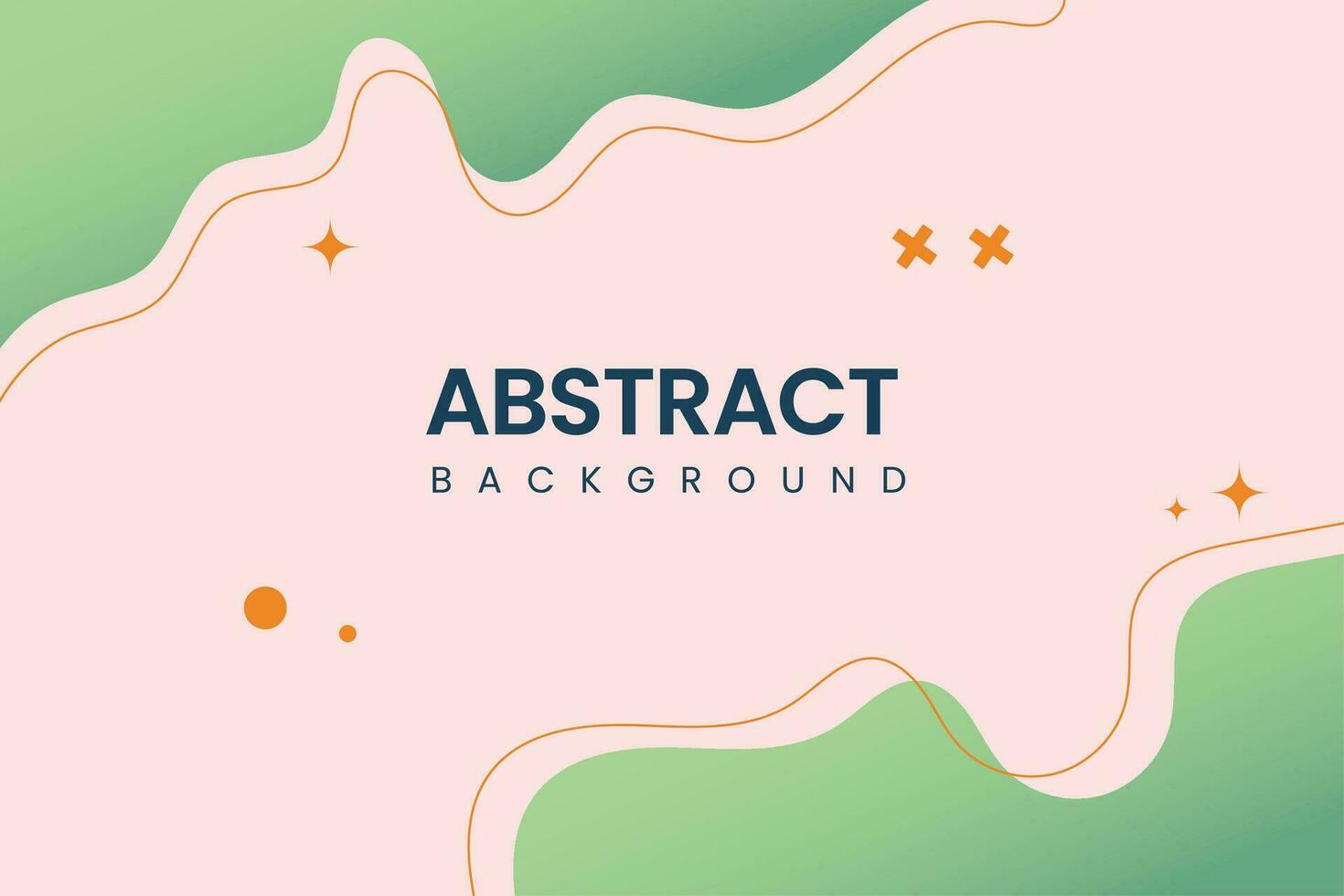 Vector abstract background template with wavy