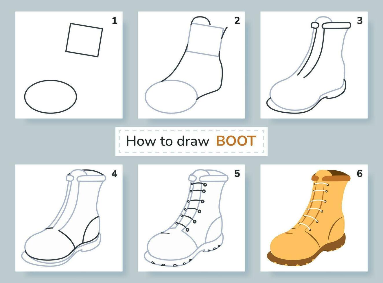 Step by step to draw a cute girl. Drawing tutorial a cute girl. Drawing  lesson for children. Vector illustration 25685806 Vector Art at Vecteezy