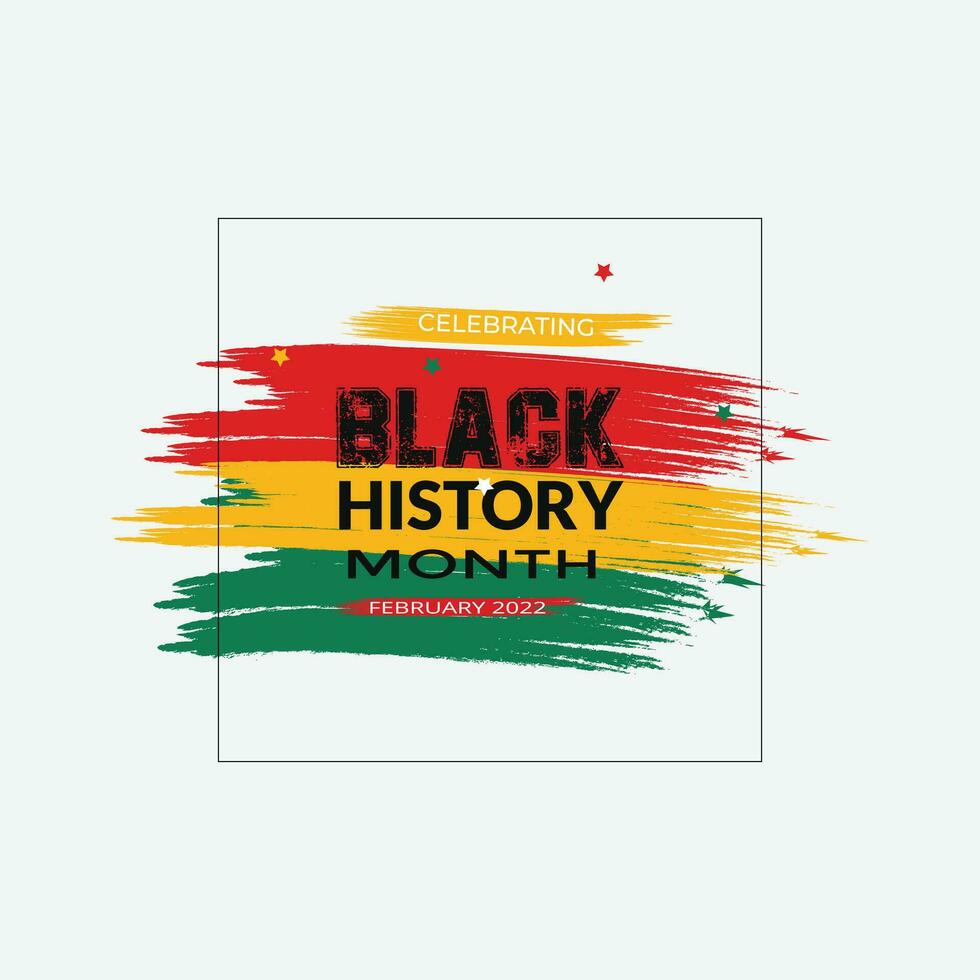 Black History Month celebrate. Vector African American History, African Woman and USA map Designs set.