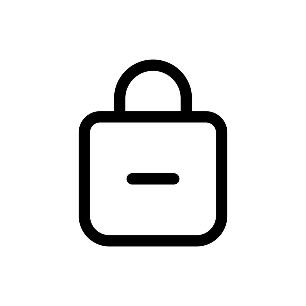 Simple Shopping Bag icon. The icon can be used for websites, print templates, presentation templates, illustrations, etc vector