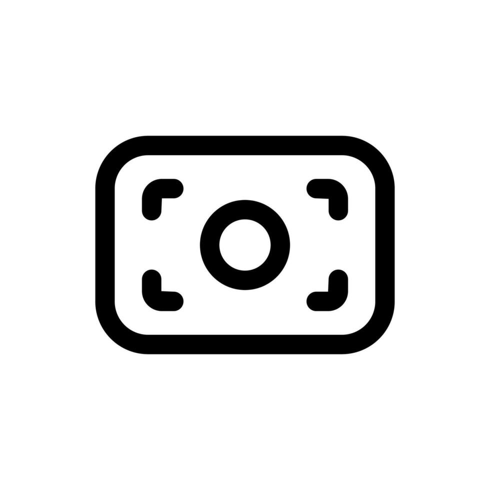 Simple Money icon. The icon can be used for websites, print templates, presentation templates, illustrations, etc vector