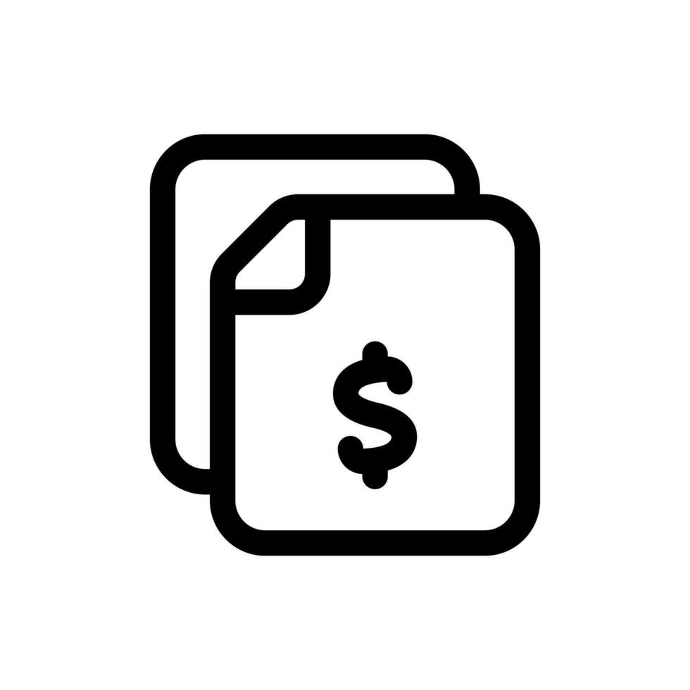 Simple Tax icon. The icon can be used for websites, print templates, presentation templates, illustrations, etc vector