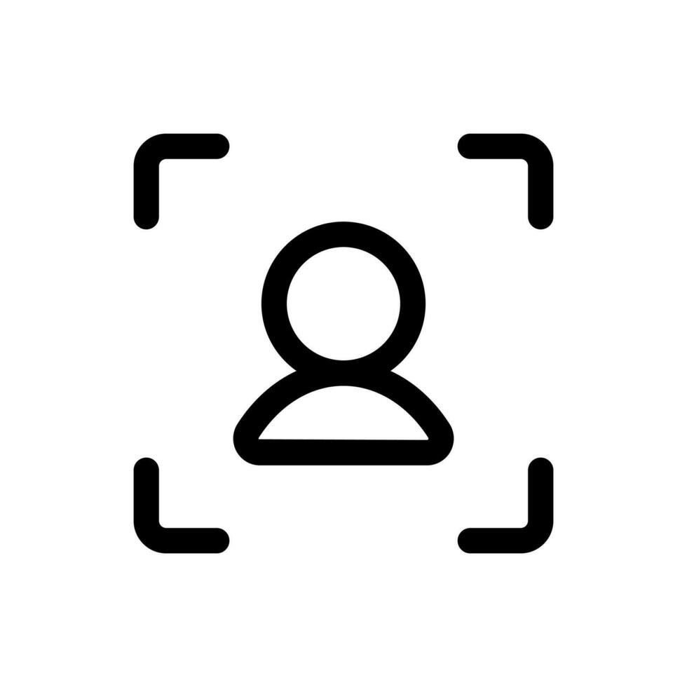 Simple Target Audience icon. The icon can be used for websites, print templates, presentation templates, illustrations, etc vector