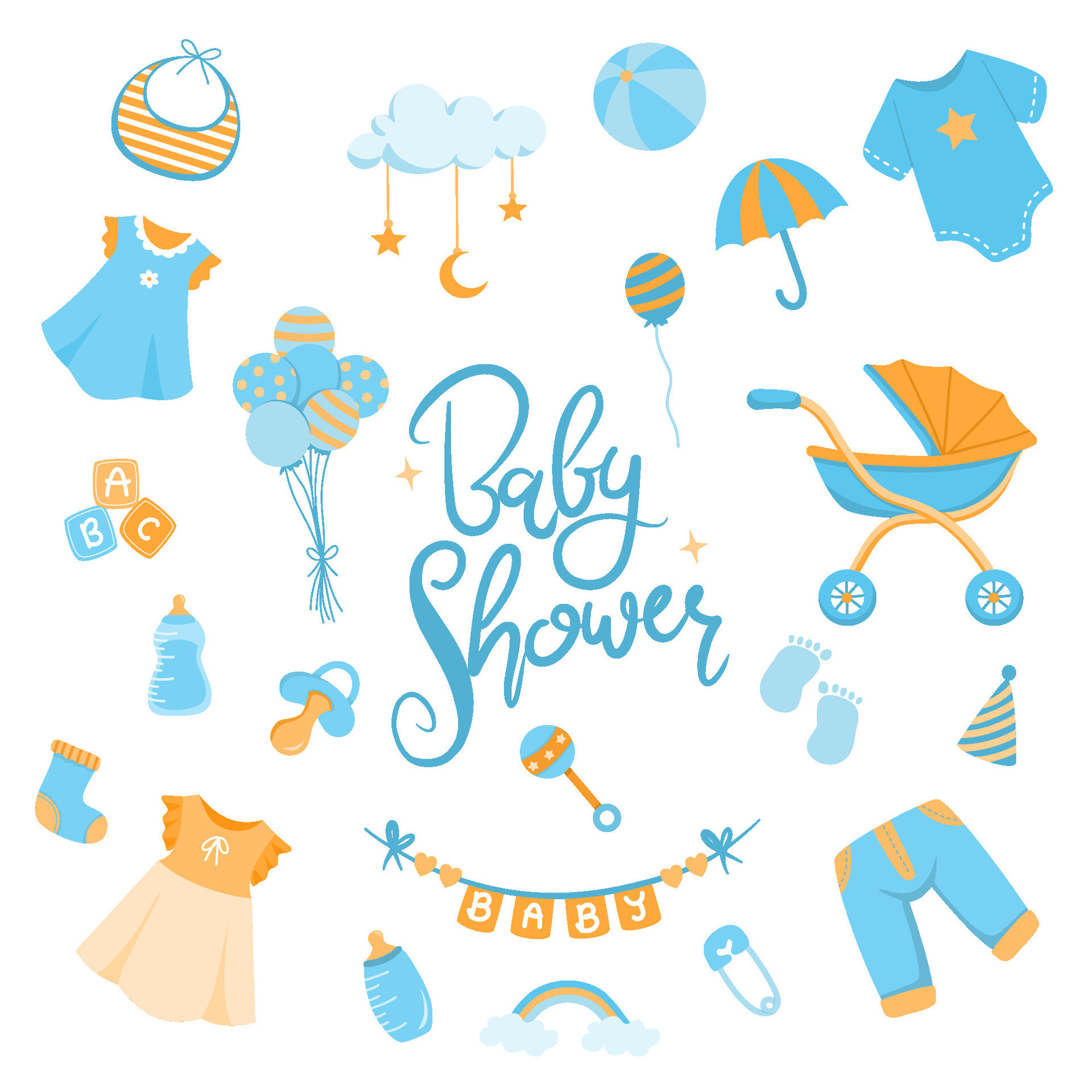 Free Baby Shower Pictures Clip Art