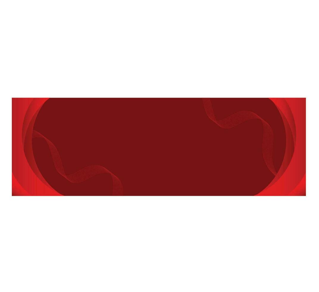 Red Banner Background vector