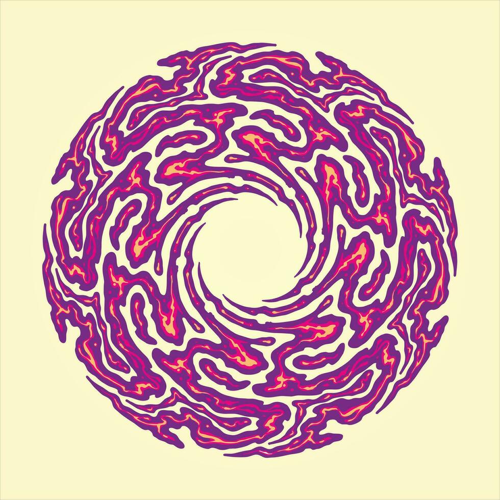 Spiral abstract background texture vector