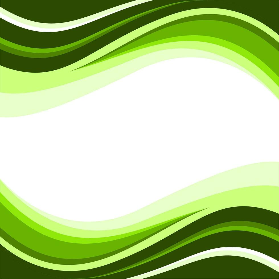 Green Wave Vector Art Graphics