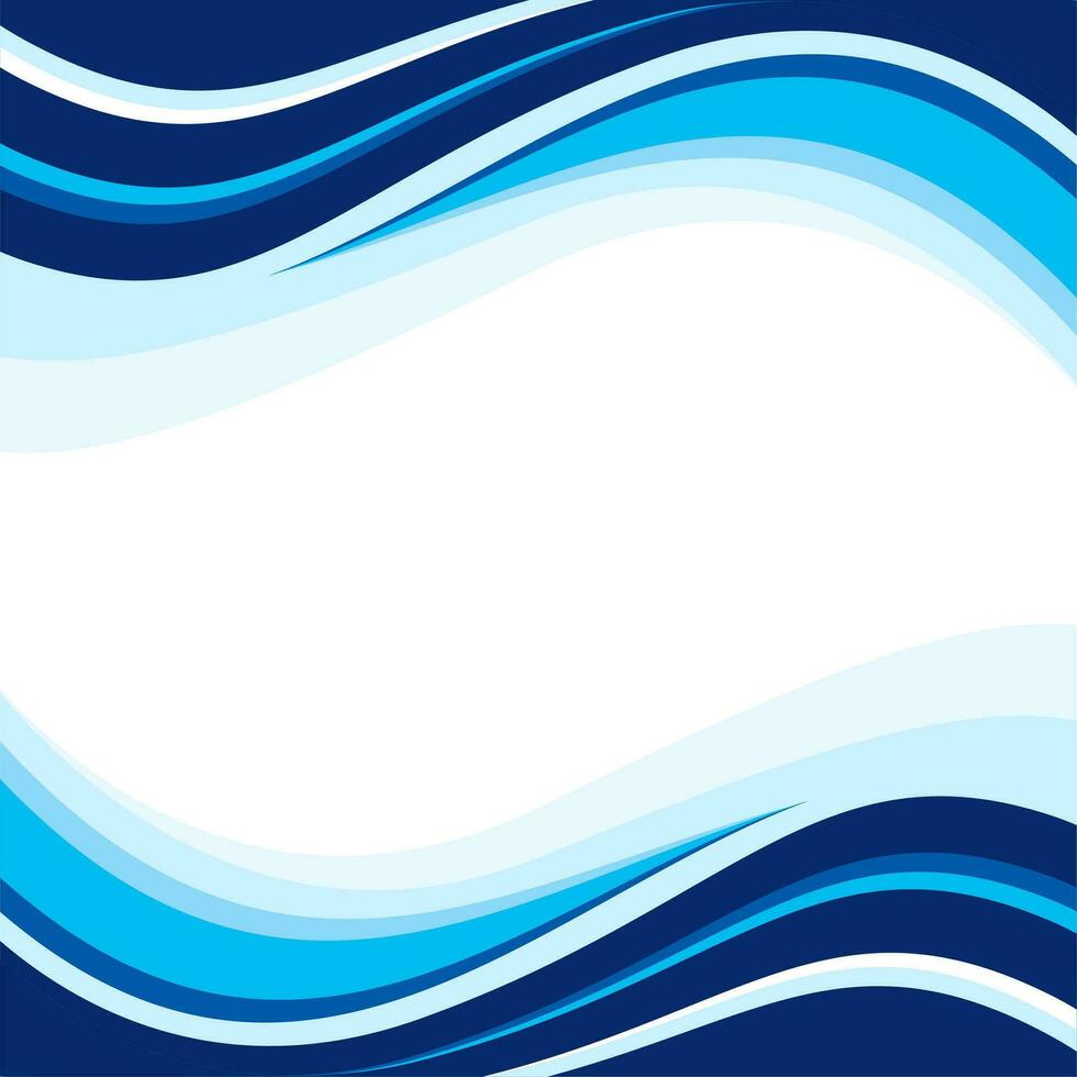 Blue Wave Vector Art  Icons  and Graphics