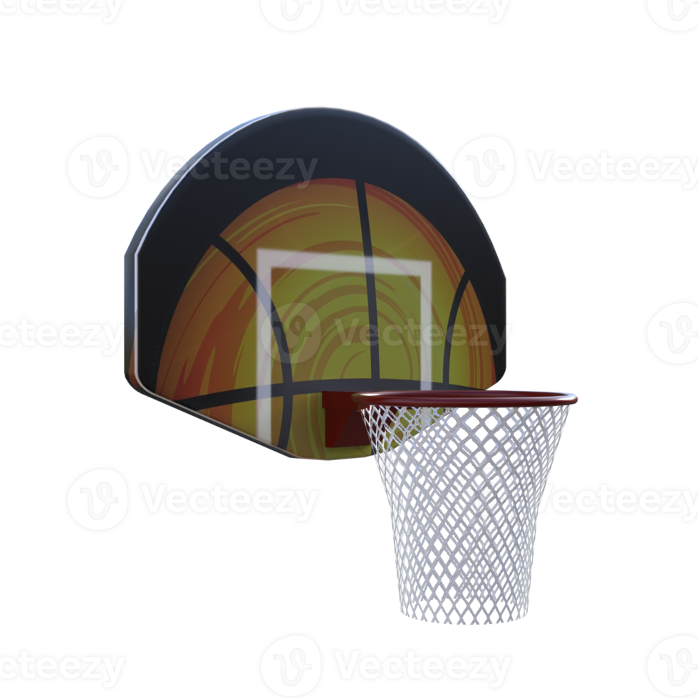 Trampoline Basketball Hoop & Net - PROJAM