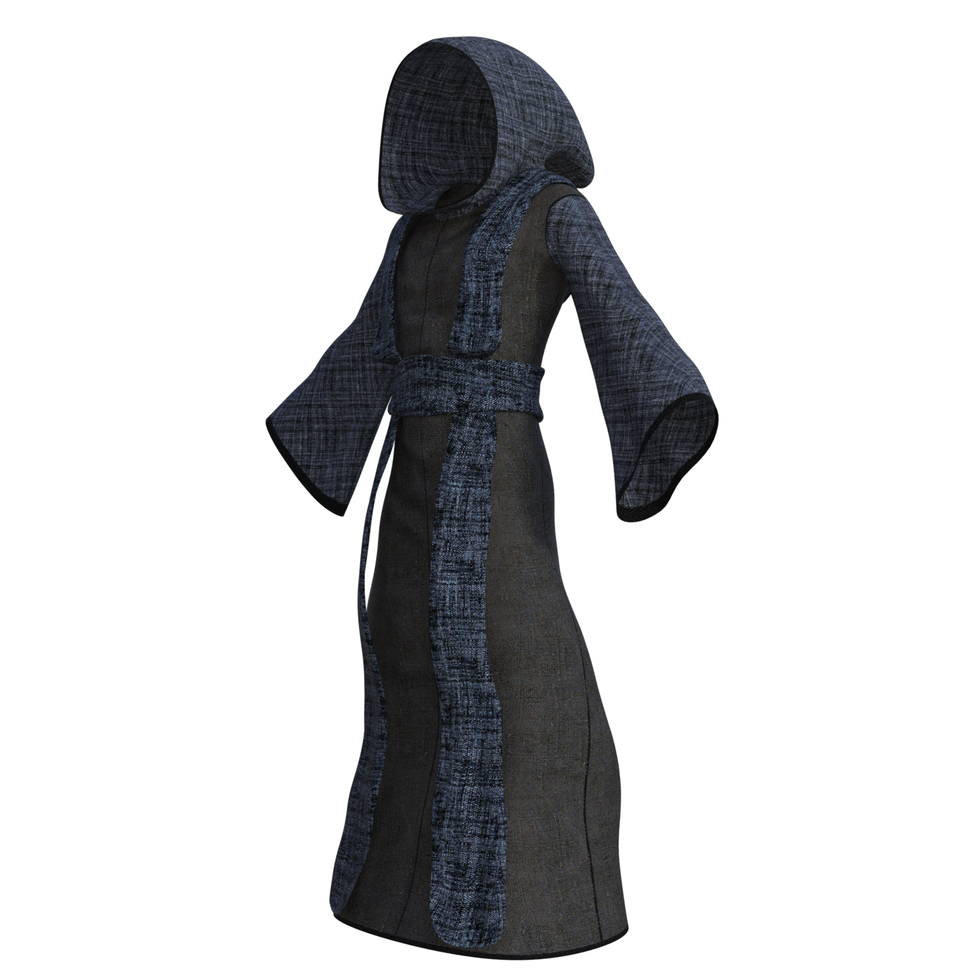 a robe with hood and sleeves on a transparent background 27504750 PNG