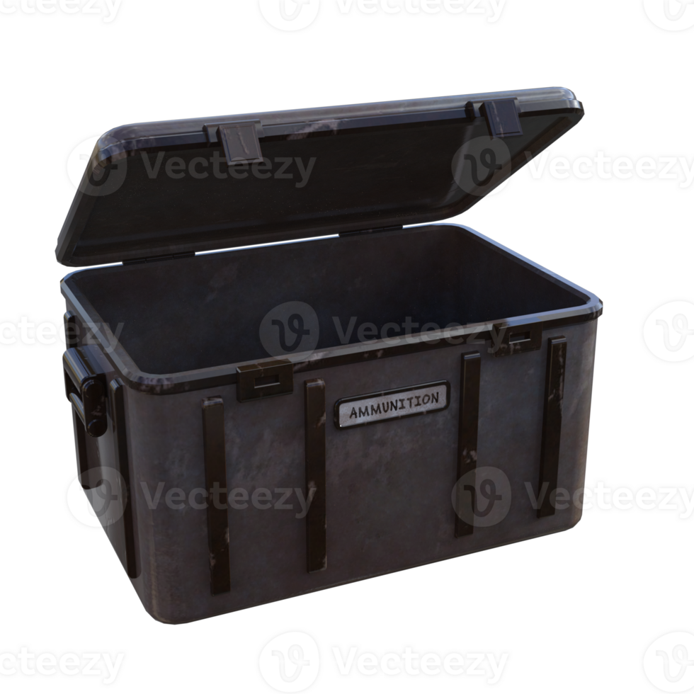 a black box with a lid on it png