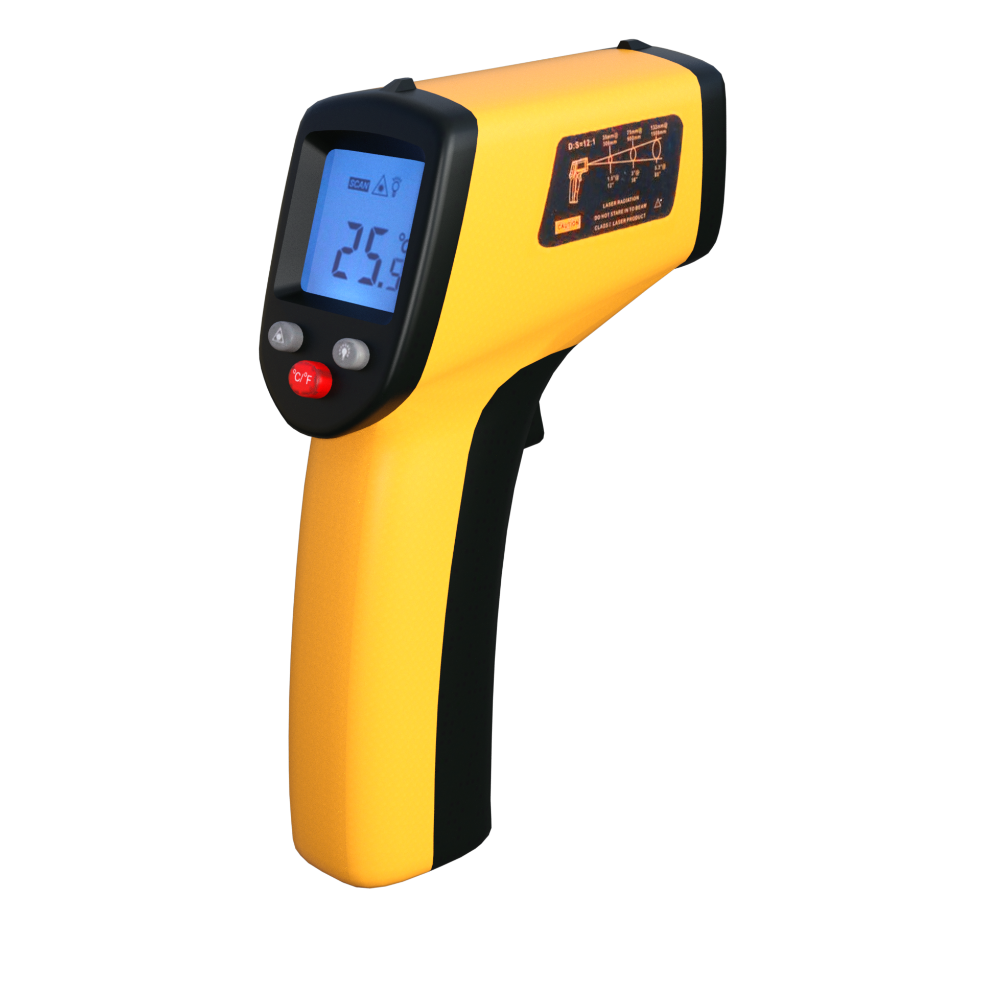 an infrared thermometer on a transparent background 27504823 PNG
