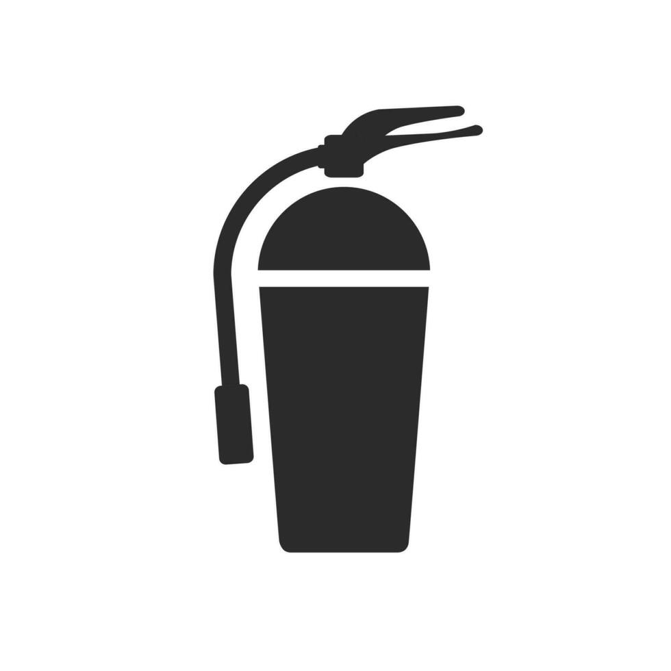 fire extinguisher icon.fire extinguisher illustration.fire emergency sign symbol vector illustration.