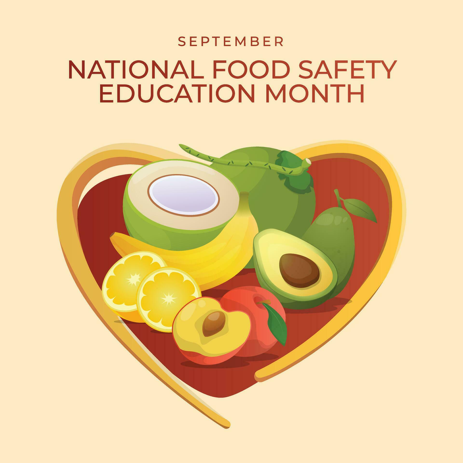 Vector Graphic Of National Food Safety Education Month Good For