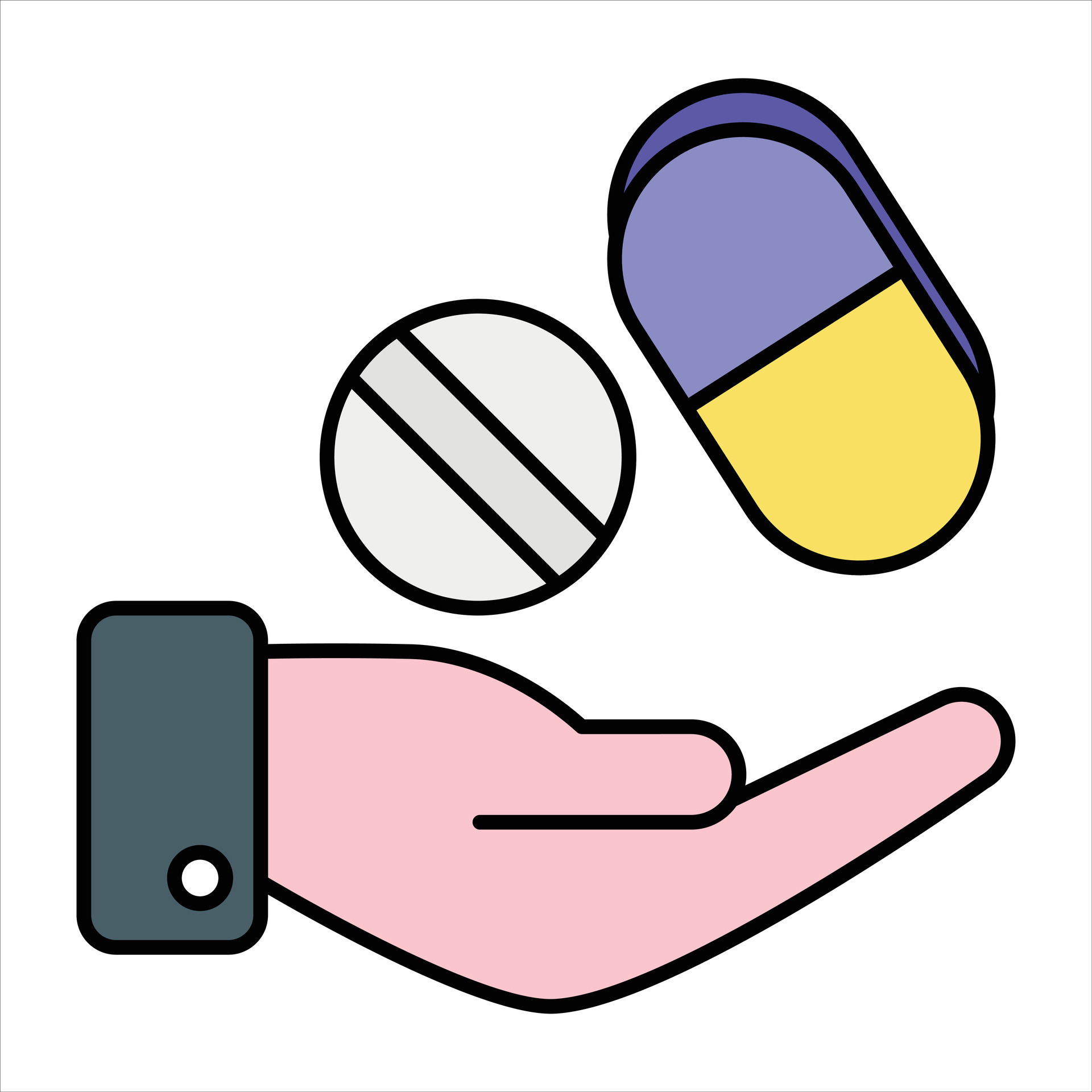 treatment color icon design style 27507053 Vector Art at Vecteezy