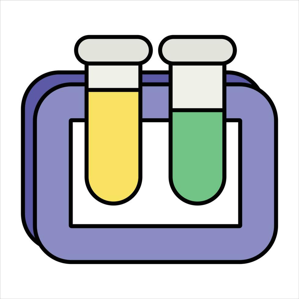 volumetric flask color icon design style 27507087 Vector Art at Vecteezy