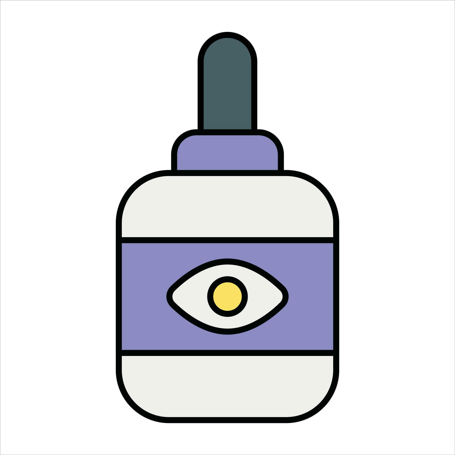 eye drop color icon design style 27507090 Vector Art at Vecteezy