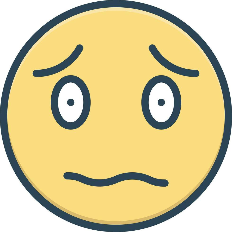 color icon for strange vector