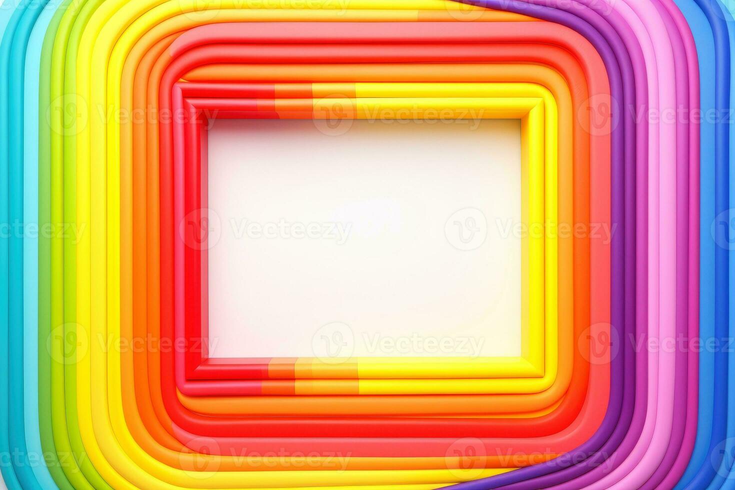 Mockup photo frames, Empty abstract shape framing for your design. template for picture, painting, poster, lettering or photo gallery, Generative AI illustration