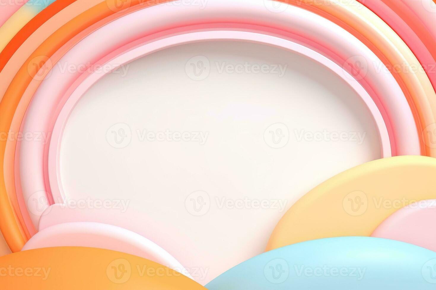 Mockup photo frames, Empty abstract shape framing for your design. template for picture, painting, poster, lettering or photo gallery, Generative AI illustration