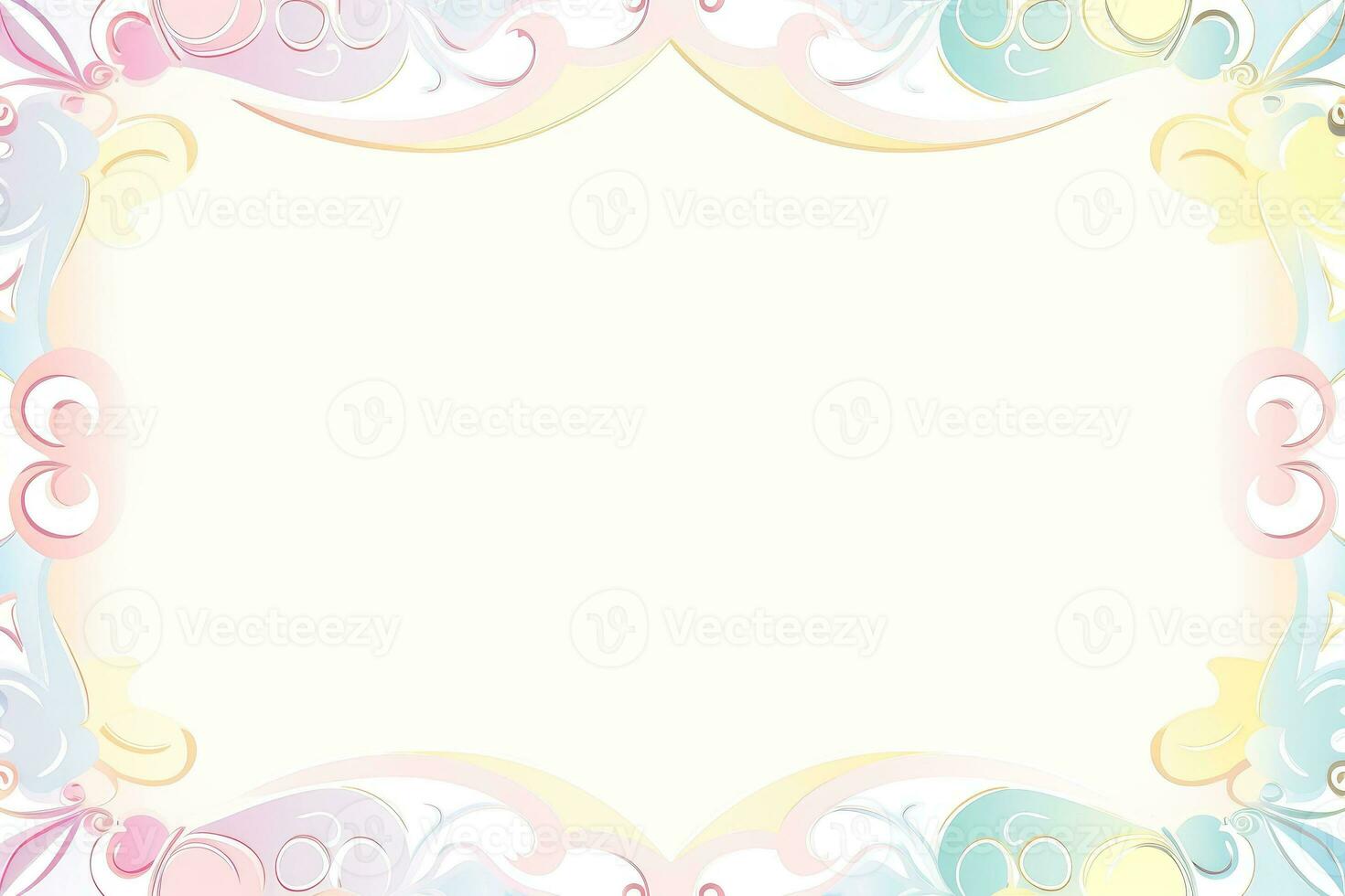 Mockup photo frames, Empty abstract shape framing for your design. template for picture, painting, poster, lettering or photo gallery, Generative AI illustration