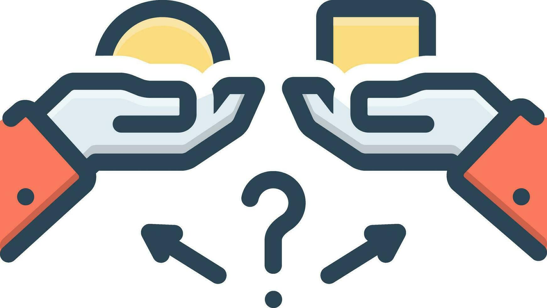 color icon for alternative vector