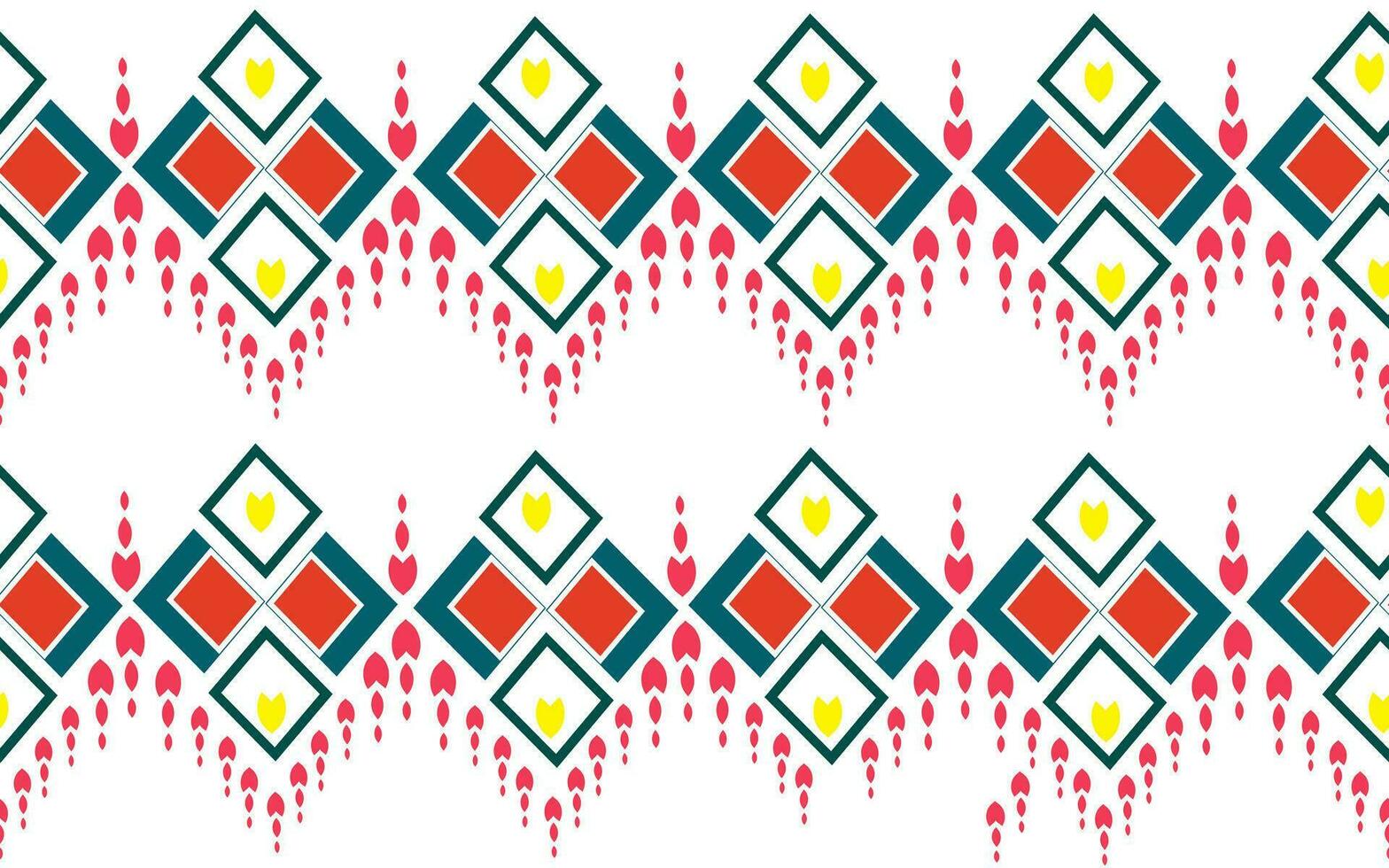 Geometric patterns. Design for Clothing, fabric, batik, Knitwear, Embroidery, seamless pattern. Traditional Design vector