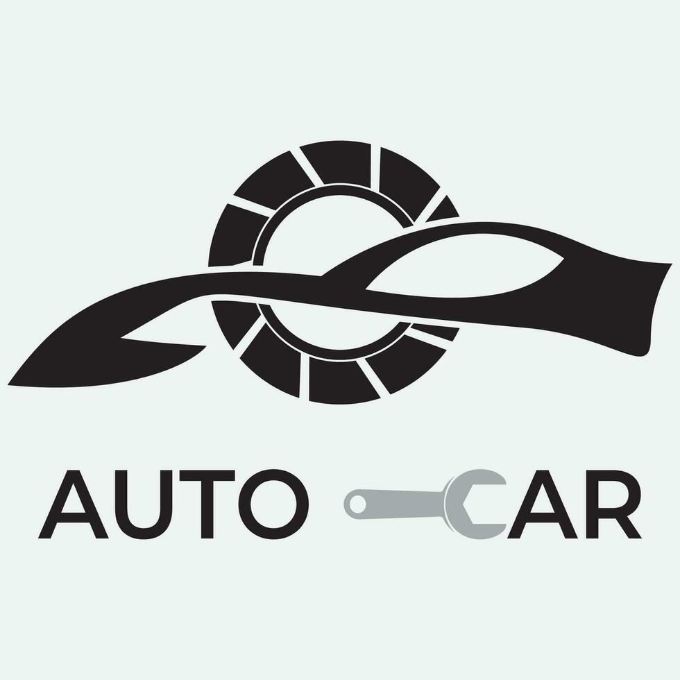 vector de plantilla de logotipo de auto auto