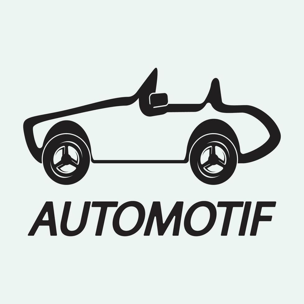 vector de plantilla de logotipo de auto auto