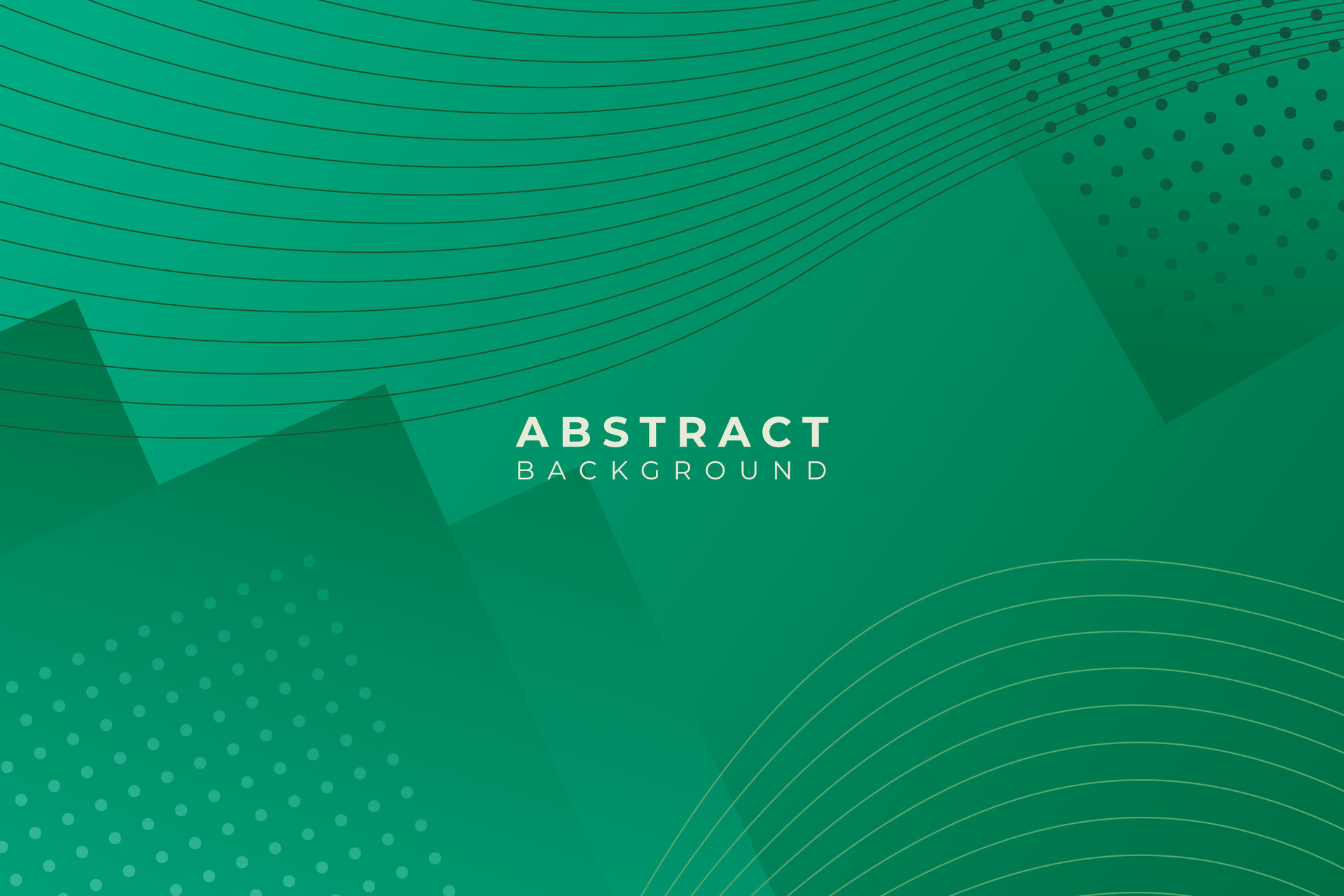 Vector abstract background, with copy space, elegant emerald green