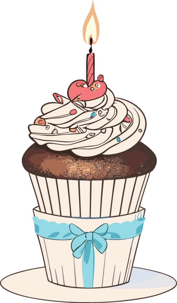 Sweeet Delights Exploring the World of Cupcakes png