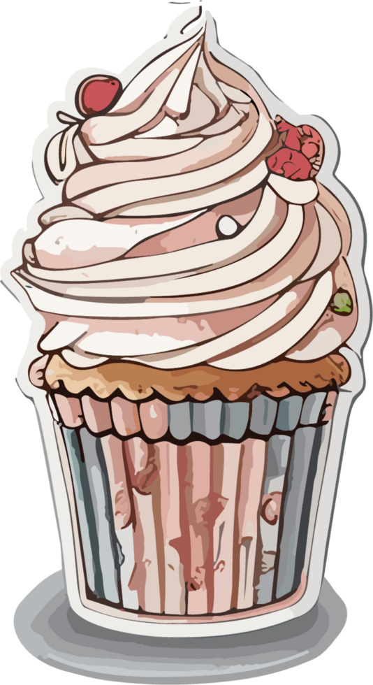 Cupcake Magic A Culinary Journey Through Mini Delights png