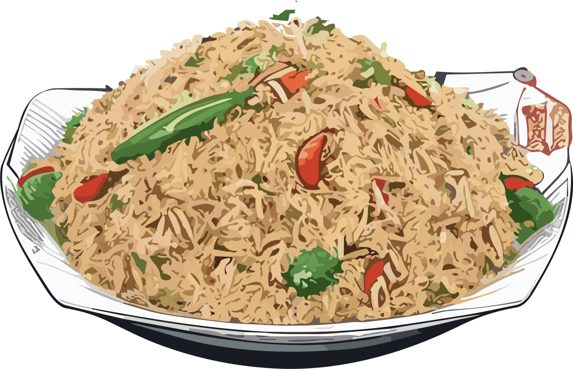 Flavorful Fusion A Culinary Journey Through Fried Rice 27509686 PNG 