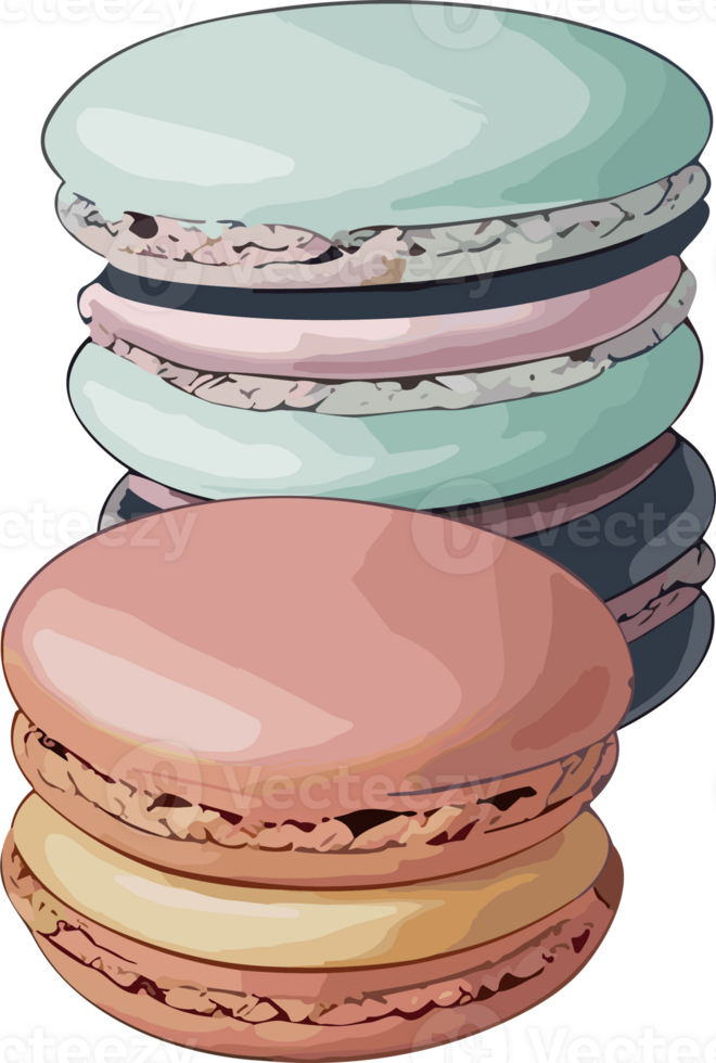 Sweet Symphony A Journey Through Macaron Magic png