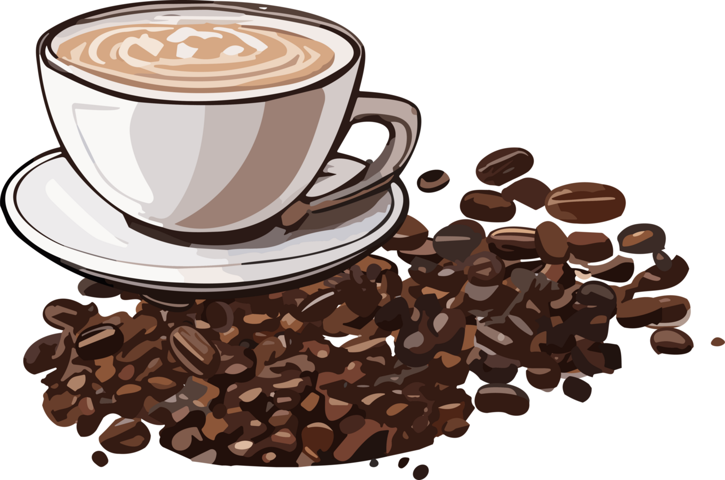 Caffeine Chronicles Unveiling the Secrets of Coffee png