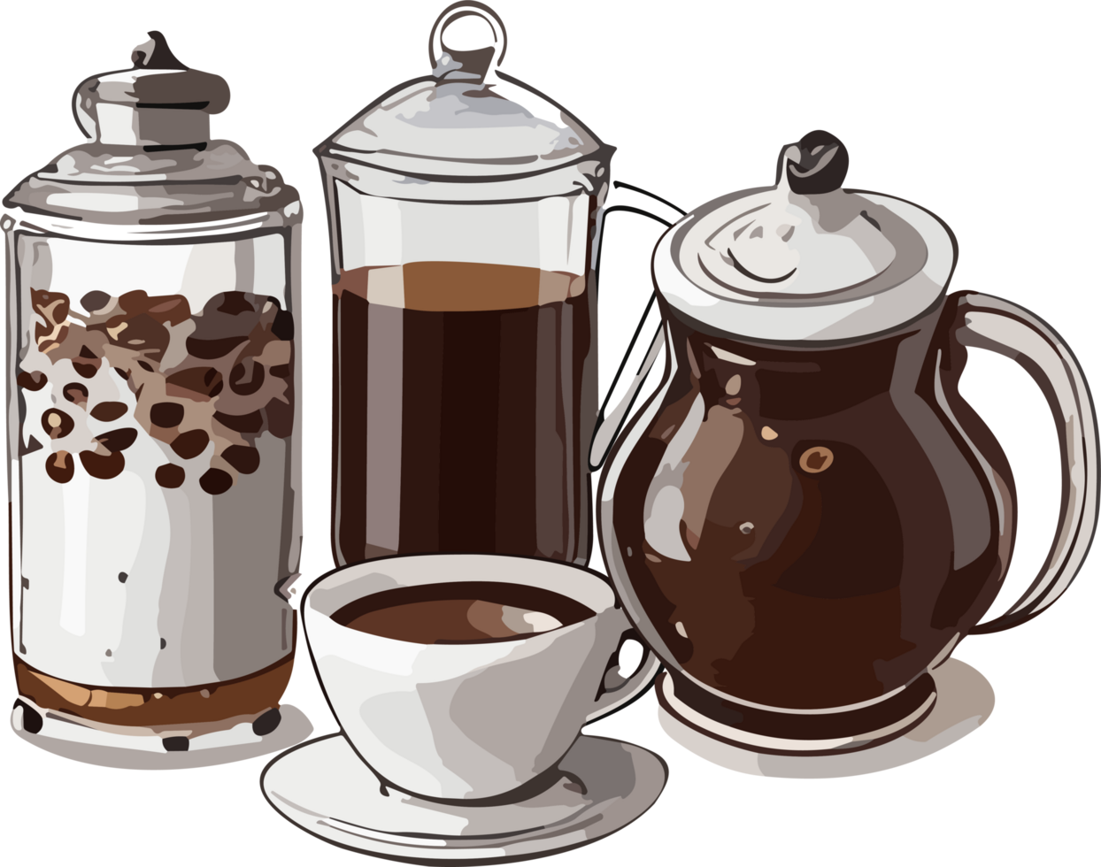 Caffeine Chronicles Unveiling the Secrets of Coffee png