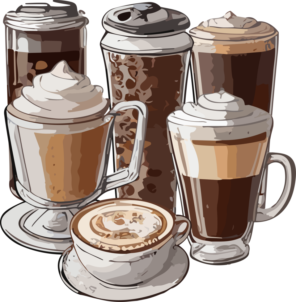 Caffeine Chronicles Unveiling the Secrets of Coffee png