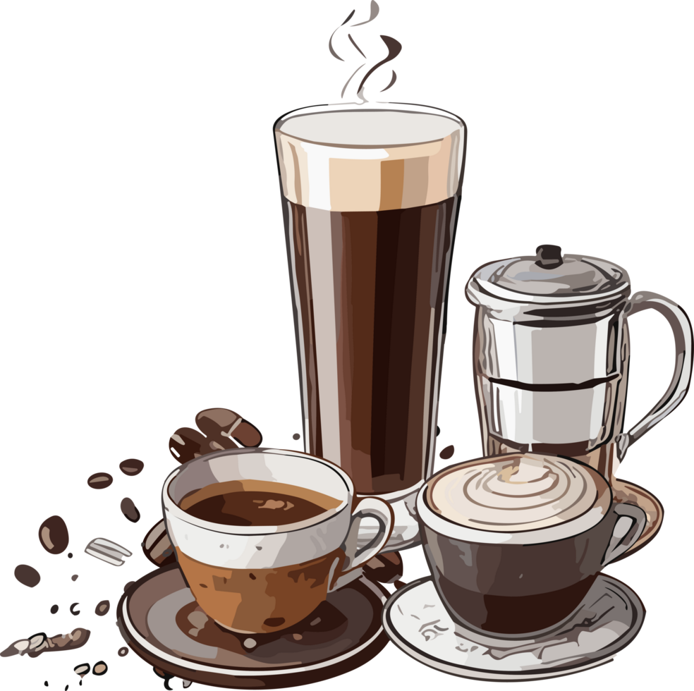 Caffeine Chronicles Unveiling the Secrets of Coffee png
