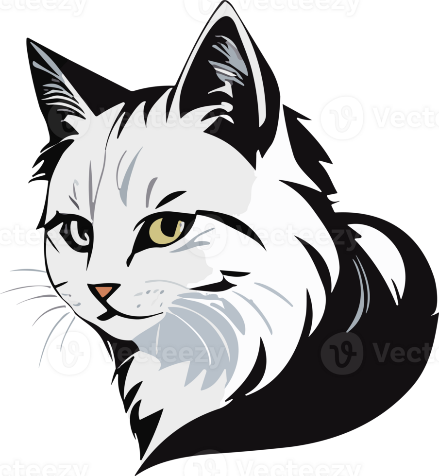Cat Adventures Journeys with a Curious Explorer AI generative png