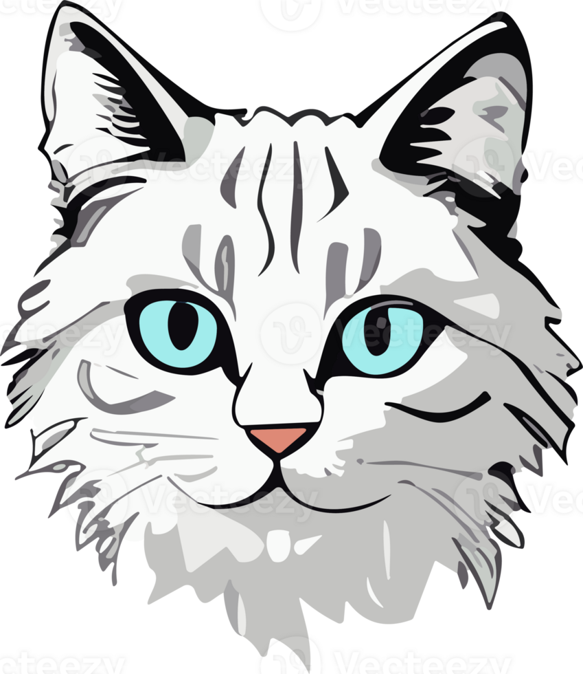 Cat Adventures Journeys with a Curious Explorer AI generative png