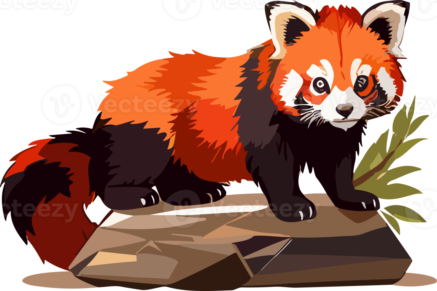 Red Panda Whispers Secrets of the Bamboo Haven AI generative 27510087 PNG