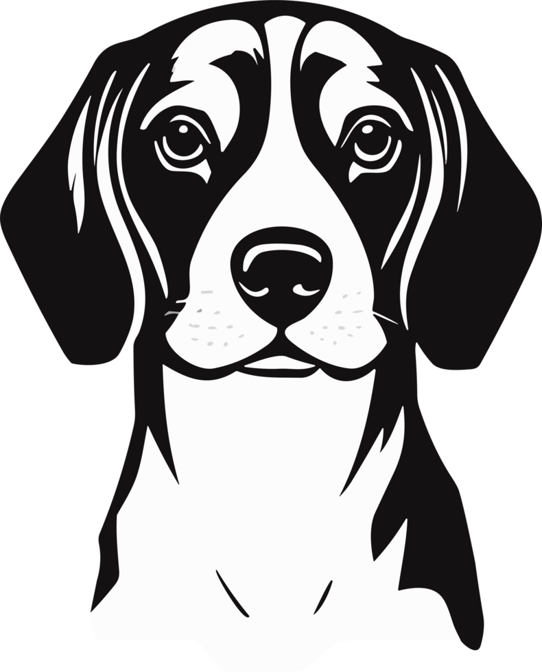 Beagle Tales Stories of a Beloved Partner AI generative png