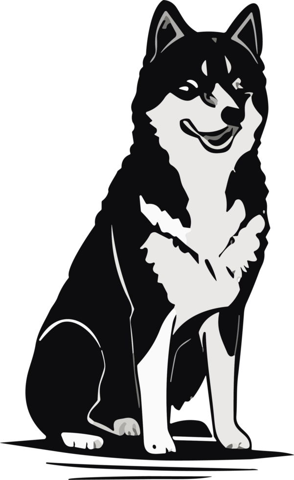Shiba Inu Majesty The Charm of Japan's Dog Icon AI gnerative png