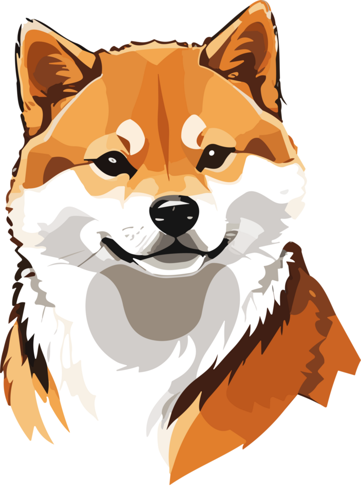 Shiba Inu Majesty The Charm of Japan's Dog Icon AI gnerative png
