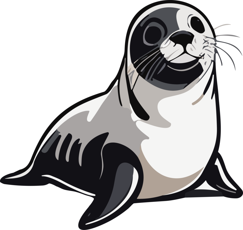 Seal Enchantment Captivating Charms of the Sea AI generative png