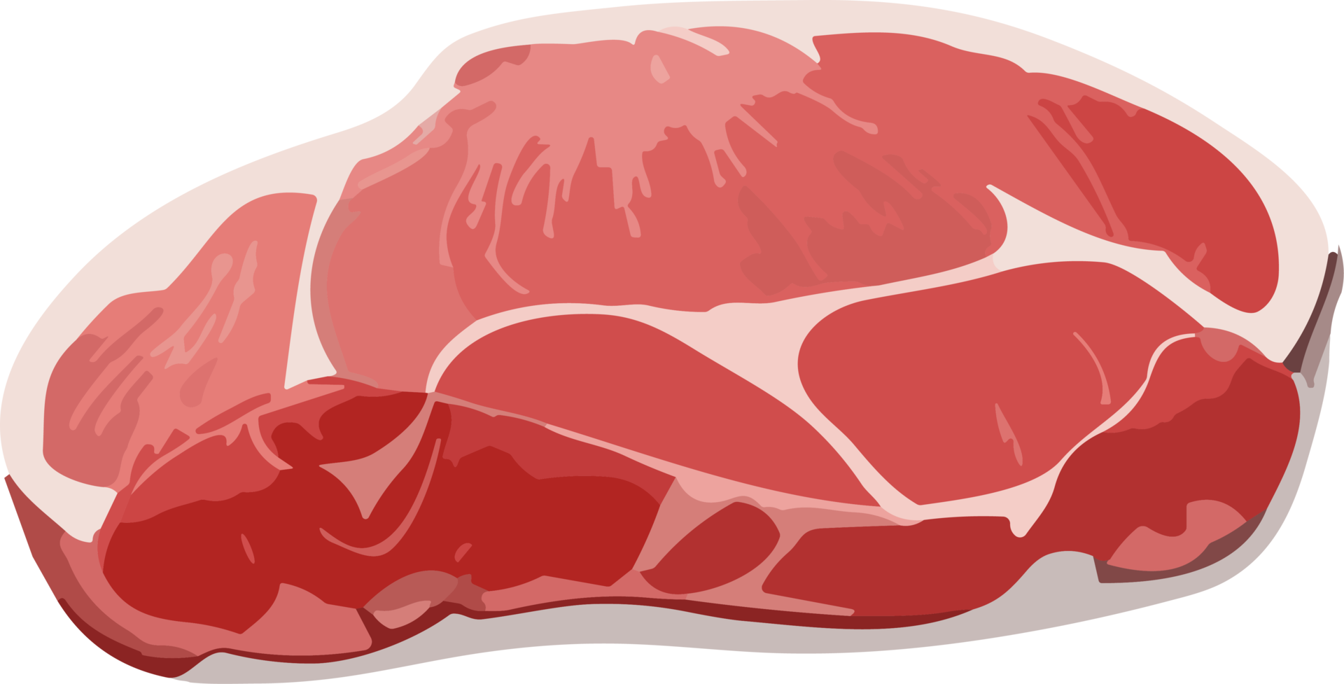 Meat Inspirations Portraying the Essence of Raw Protein Delights AI generative png