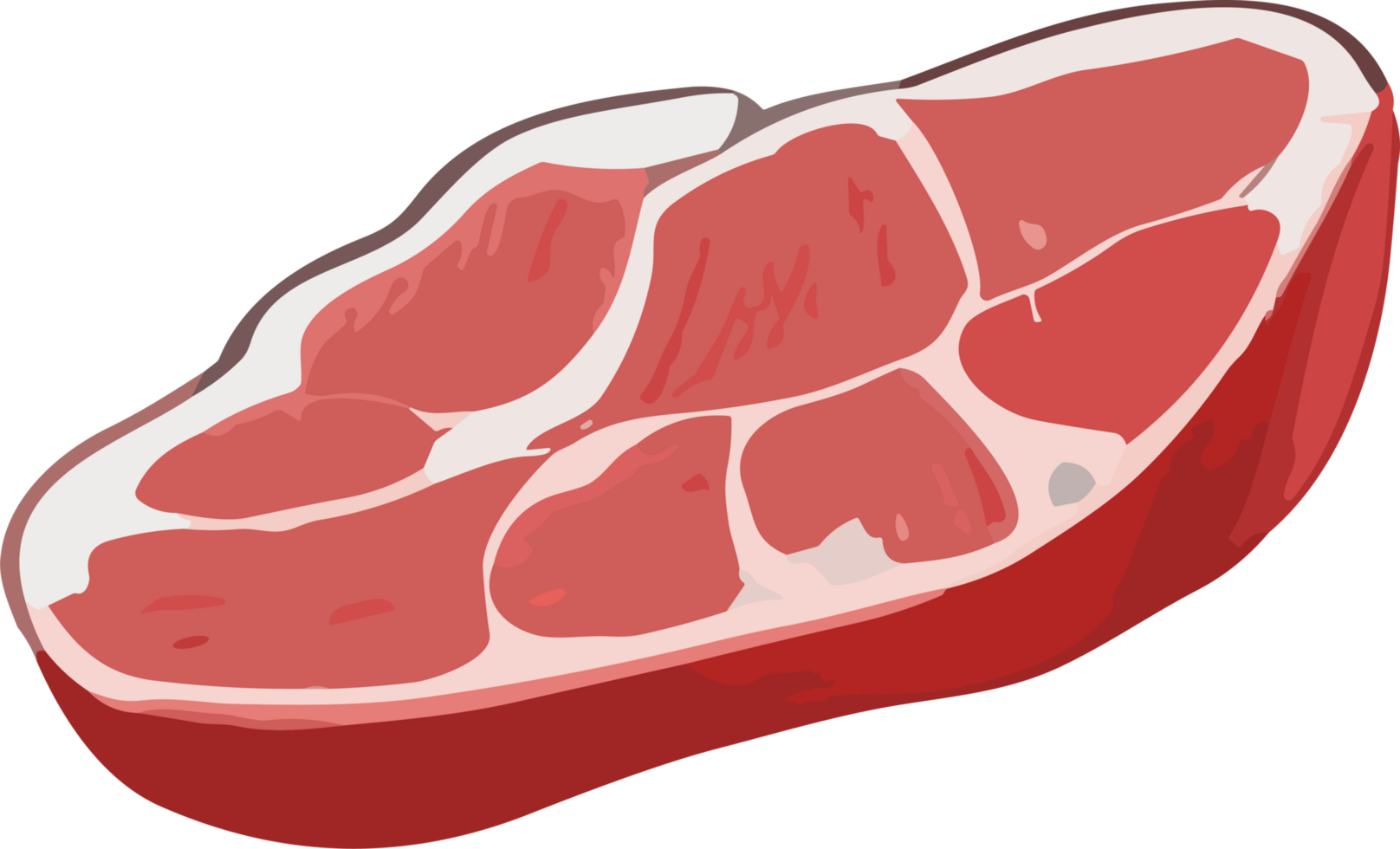Meat Inspirations Portraying the Essence of Raw Protein Delights AI generative png
