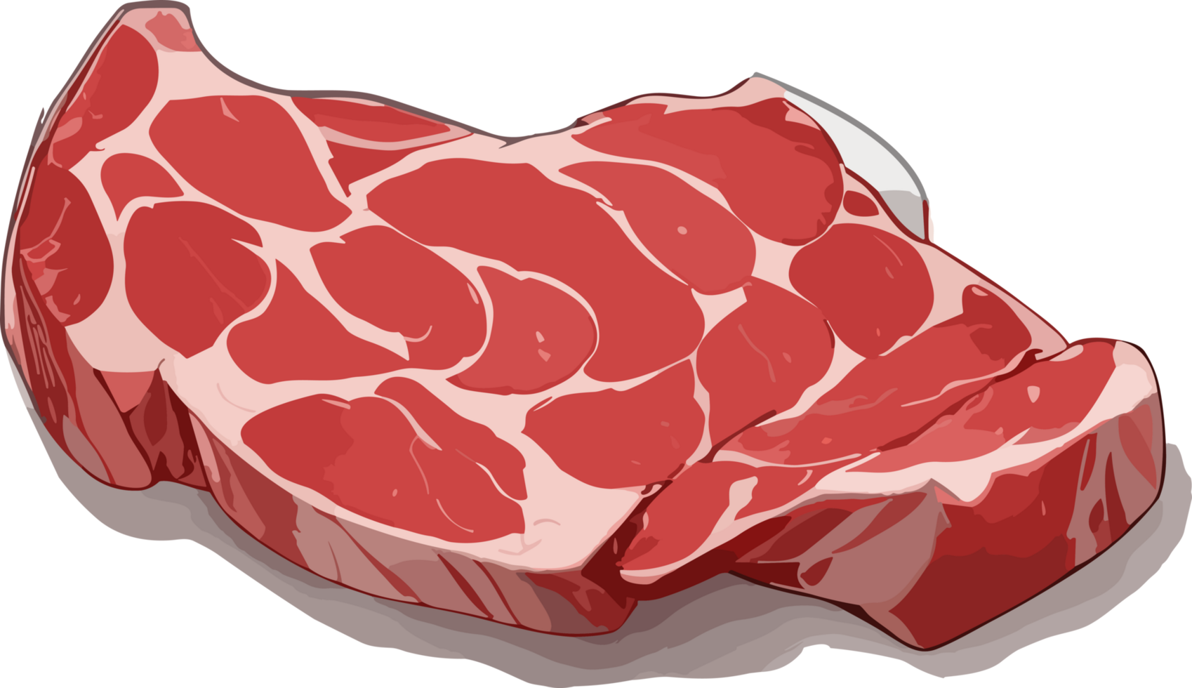Meat Inspirations Portraying the Essence of Raw Protein Delights AI generative png