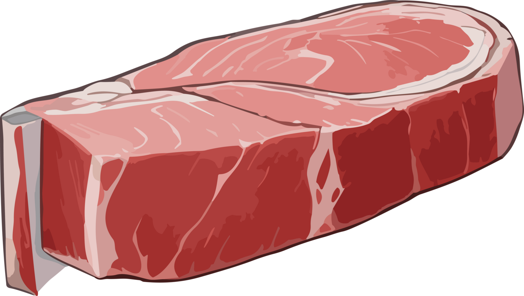 Meat Inspirations Portraying the Essence of Raw Protein Delights AI generative png